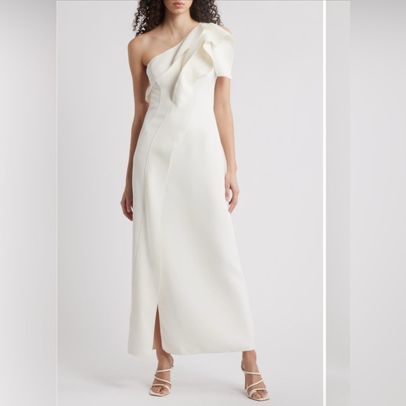 Acler Women's Daneway One-Shoulder Ruffle Gown - Picture 7 of 14